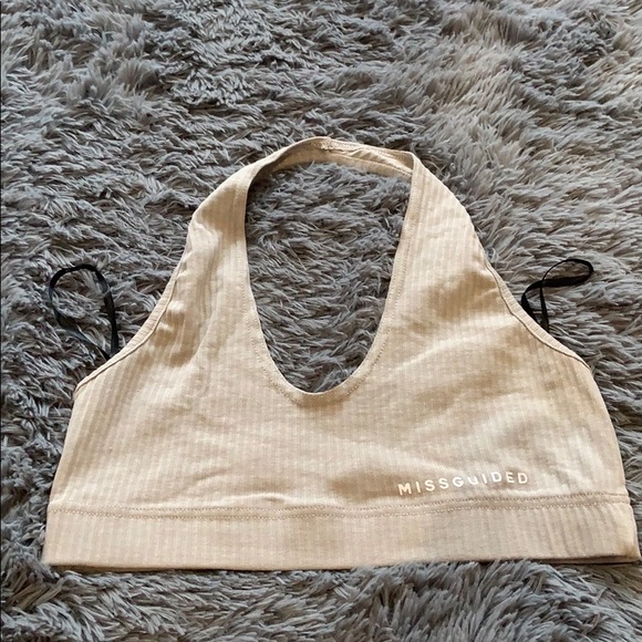 Missguided halter neck crop - Picture 1 of 3